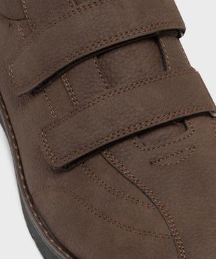 Chaussures confort fermeture scratch homme vue6 - G'FLEX - GEMO