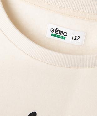 Sweat de Noël imprimé garçon vue3 - GEMO 4G GARCON - GEMO