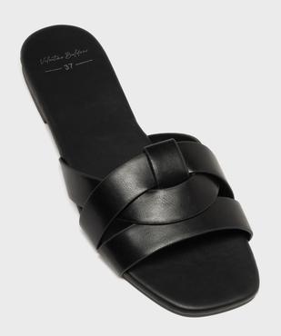 Sandales mules à brides entrecroisées femme - Valentina Baldano vue5 - VALENTINA BALDA - GEMO