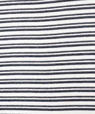 Tee-shirt à manches courtes en maille texturée à rayures homme vue7 - GEMO