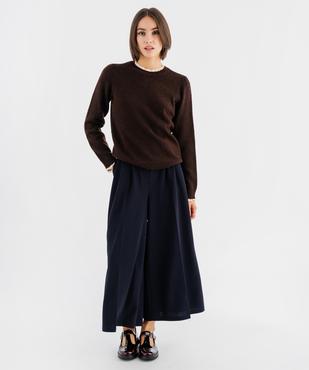 Pantacourt large fluide femme vue4 - GEMO(FEMME PAP) - GEMO