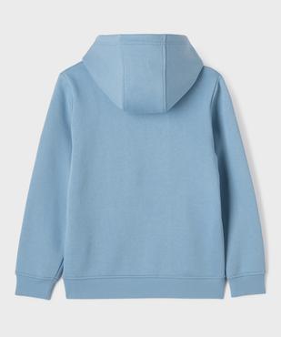Sweat molletonné à capuche garçon vue3 - GEMO (JUNIOR) - GEMO