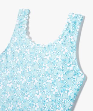 Maillot de bain fille une pièce à motifs fleuris vue2 - GEMO (ENFANT) - GEMO