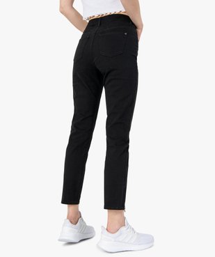 Jean femme coupe skinny 7/8ème avec bas zippés vue3 - GEMO (JEAN) - GEMO