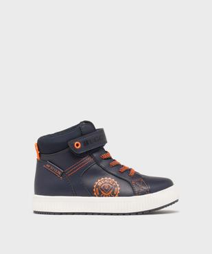 Boots look sport avec lacets élastiques et scratch garçon - Buggy Shoes vue1 - BUGGY - GEMO