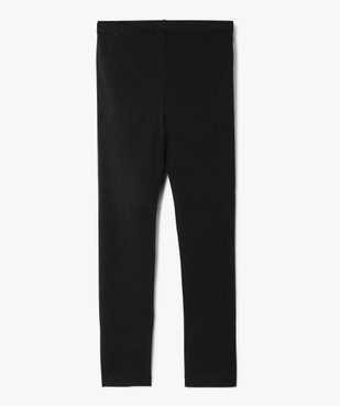 Leggings fille avec inscription pailleté sur un côté vue3 - GEMO (ENFANT) - GEMO