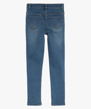 Jean fille coupe skinny en matière extensible vue4 - GEMO (ENFANT) - GEMO