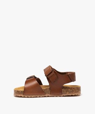 Sandales bébé garçon avec brides en cuir - Na! vue3 - NA! - GEMO