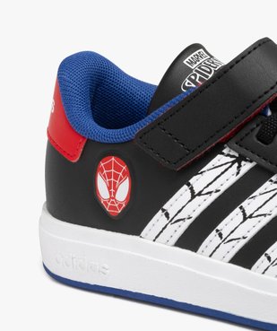 Tennis à scratch GrandCourt Spider garçon - Adidas x Marvel vue6 - ADIDAS - GEMO