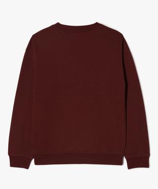 Sweat molletonné avec inscription brodée garçon - Camps United vue3 - CAMPS - GEMO