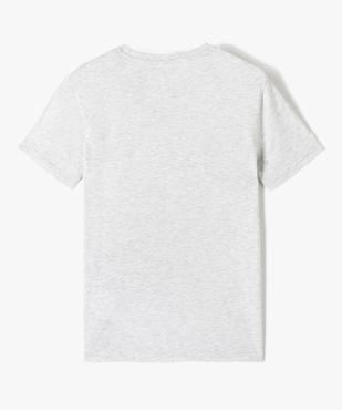 Tee-shirt garçon à manches courtes spécial Noël vue3 - GEMO (JUNIOR) - GEMO