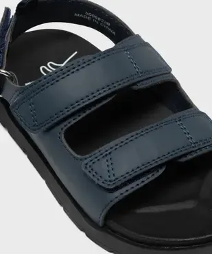 Sandales à scratch garçon - 5 Miles vue6 - 5 MILES - GEMO