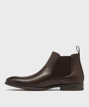 Chelsea boots homme - Mario Baldano vue3 - MARIO BALDANO - GEMO