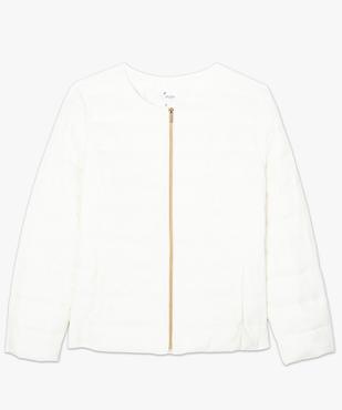 Doudoune femme légère à zip doré vue4 - GEMO (G TAILLE) - GEMO