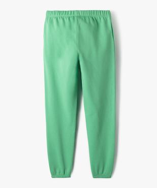 Pantalon de jogging molletonné fille vue4 - PREMIER PRIX BY GEMO - GEMO