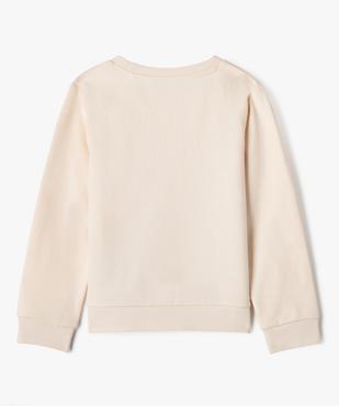 Sweat molletonné avec motif fille vue3 - GEMO (ENFANT) - GEMO