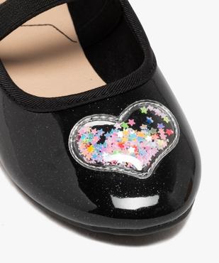 Ballerines vernies pailletées avec décor fantaisie fille vue7 - LOVELY WINGS - GEMO