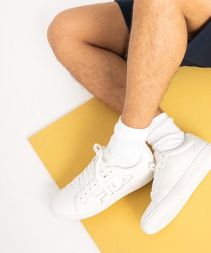 Baskets homme unies à lacets –  Fila Cross Court vue1 - FILA - GEMO