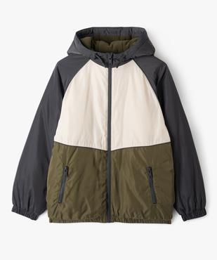 Blouson à capuche doublé polaire garçon vue1 - GEMO 4G GARCON - GEMO
