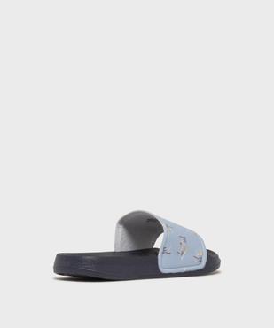 Mules de plage à motifs palmiers garçon vue4 - GEMO (PLAGE) - GEMO