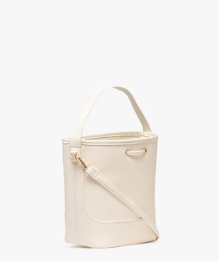 Sac seau à bandoulière amovible femme vue3 - GEMO (ACCESS) - GEMO