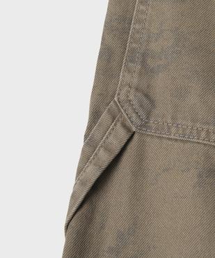 Pantalon carpenter en coton garçon vue3 - GEMO (JUNIOR) - GEMO