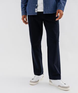 Pantalon chino en twill de coton uni homme - LuluCastagnette vue1 - LULUCASTAGNETTE - GEMO