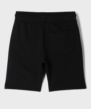 Bermuda molletonné avec taille ajustable garçon vue3 - GEMO 4G GARCON - GEMO