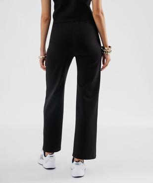  Pantalon de tailleur à taille élastiquée femme vue3 - GEMO(FEMME PAP) - GEMO