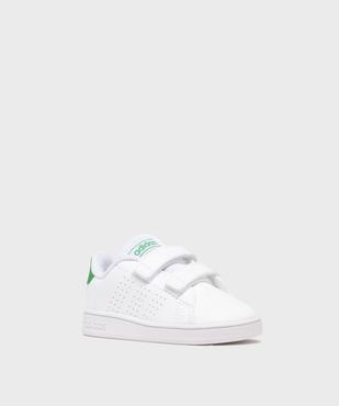 Baskets basses à scratch modèle Advantage bébé garçon - Adidas vue2 - ADIDAS - GEMO