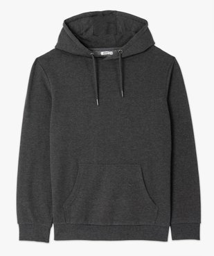 Sweat à capuche intérieur molletonné homme vue6 - GEMO 4G HOMME - GEMO