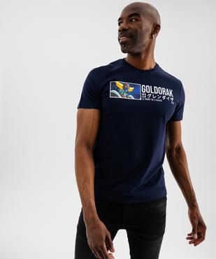 Tee-shirt manches courtes avec motif poitrine homme - Goldorak vue2 - GOLDORAK - GEMO