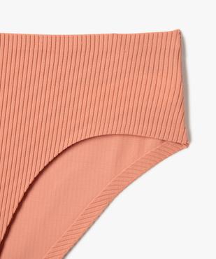 Culotte en maille côtelée fille  (lot de 2) vue2 - GEMO 4G FILLE - GEMO