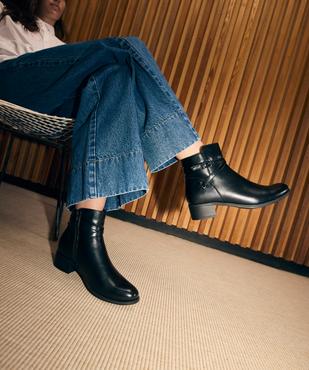 Boots zippées à petit talon femme vue7 - VALENTINA BALDA - GEMO