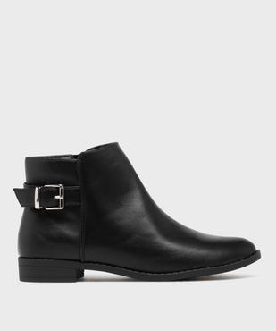 Boots zippées à talon plat femme - Valentina Baldano vue1 - VALENTINA BALDA - GEMO
