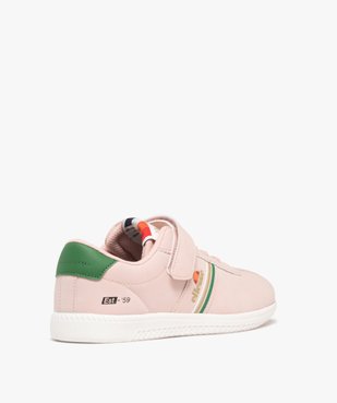 Baskets fille à scratch et en suédine style rétro Sid - Ellesse vue4 - ELLESSE - GEMO