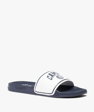 Mules de piscine homme bicolores – Camps United vue2 - CAMPS UNITED - GEMO