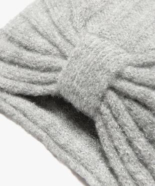 Bonnet femme en maille brillante effet drapé vue2 - GEMO (ACCESS) - GEMO