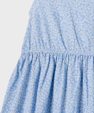Robe sans manches à motifs fleuris fille vue3 - GEMO (ENFANT) - GEMO