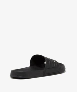 Mules de piscine homme unies à bandeau effet matelassé - Kappa vue4 - KAPPA - GEMO