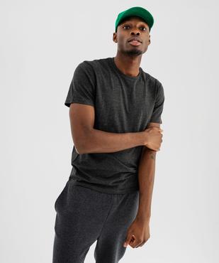 Tee-shirt manches courtes et col rond homme vue1 - GEMO 4G HOMME - GEMO