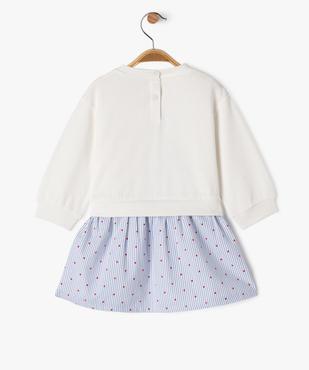 Robe 2 en 1 bébé fille - LuluCastagnette vue3 - LULUCASTAGNETTE - GEMO