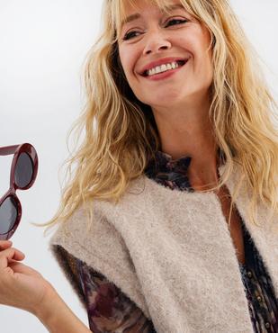 Gilet sans manches coupe oversize femme vue2 - GEMO(FEMME PAP) - GEMO