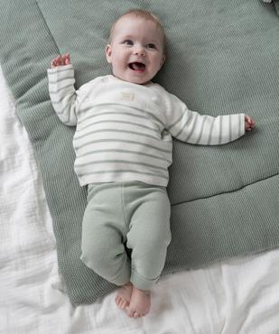Legging en tricot bébé mixte (lot de 2) vue4 - GEMO(BB COUCHE) - GEMO