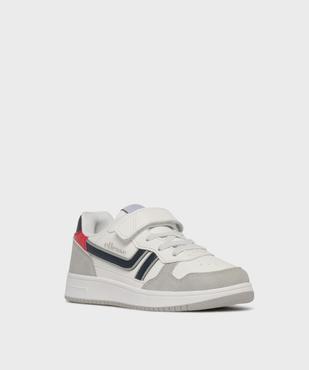 Baskets à scratch avec empiècements colorés garçon - Ellesse vue2 - ELLESSE - GEMO