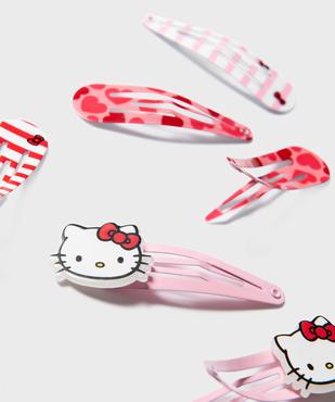 Pinces clic-clac pour les cheveux fille (lot de 6) - Hello Kitty vue2 - HELLO KITTY - GEMO