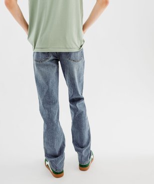 Jean coupe Regular coloris délavé homme vue6 - GEMO 4G HOMME - GEMO