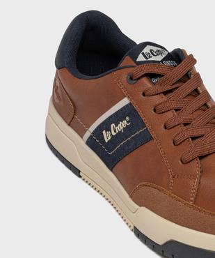 Baskets basses multimatières à semelle épaisse homme - Lee Cooper vue6 - LEE COOPER - GEMO