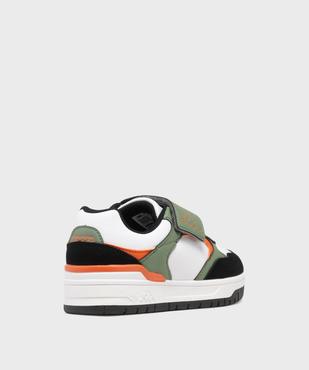 Baskets à scratch Logo Manis 2.0 EV garçon - Kappa vue4 - KAPPA - GEMO