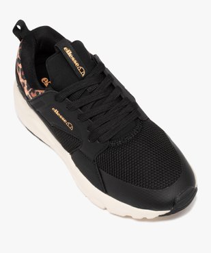 Baskets running en mesh détail léopard femme – Ellesse Stone vue5 - ELLESSE - GEMO